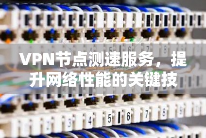 VPN节点测速服务，提升网络性能的关键技术