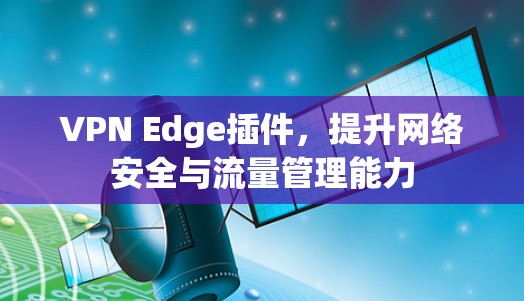 VPN Edge插件,提升网络安全与流量管理能力 VPN Edge插件,提升网络安全与流量管理能力