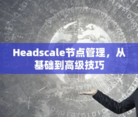 Headscale节点管理，从基础到高级技巧