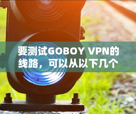 要测试GOBOY VPN的线路,可以从以下几个方面进行 要测试GOBOY VPN的线路,可以从以下几个方面进行