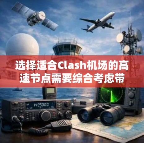 选择适合Clash机场的高速节点需要综合考虑带宽、延迟、地理位置、连接数、用户反馈和实际性能测试。以下是详细的步骤指南 选择适合Clash机场的高速节点需要综合考虑带宽、延迟、地理位置、连接数、用户反馈和实际性能测试。以下是详细的步骤指南