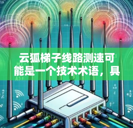 云狐梯子线路测速可能是一个技术术语,具体含义可能因上下文而异。如果你指的是云计算环境中与梯子线路相关的网络测速方法或工具,以下是一些可能的解释和步骤建议 云狐梯子线路测速可能是一个技术术语,具体含义可能因上下文而异。如果你指的是云计算环境中与梯子线路相关的网络测速方法或工具,以下是一些可能的解释和步骤建议